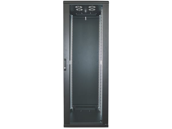 Intellinet 713368, Frittstående hylle, 42U, 1500 kg, Nøkkellås, Justerbare bein, 131 kg