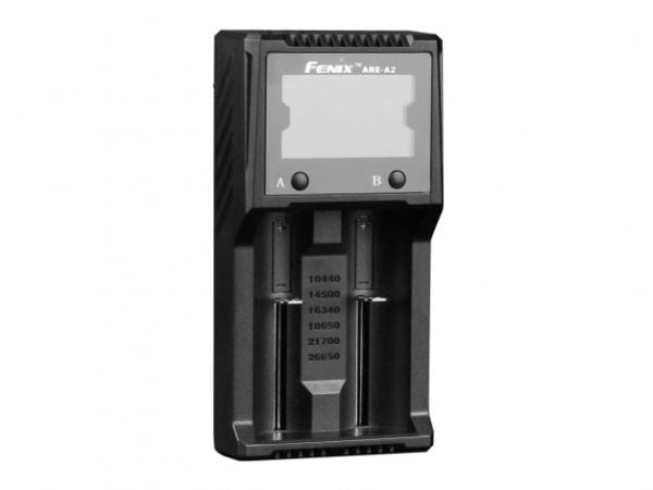 Fenix ARE-A2, Lithium Polymer (LiPo), Lithium-Ion (Li-Ion), Nikkel-kadmium (NiCd), Nikkelmetallhydrid (NiMH), Revers polaritet, Kortslutning, AA, A...