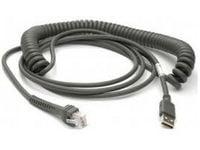 Datalogic - USB-kabel - USB (hane) - 5 m - lindad