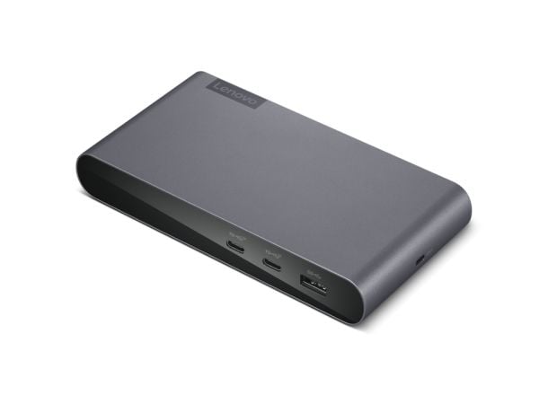 Lenovo USB-C Universal Business Dock, Kabel, 2 x USB 3.2 Gen 2 (3.1 Gen 2) Type-C, Grå, 3840 x 2160 pixlar, 60 hz, Kensington