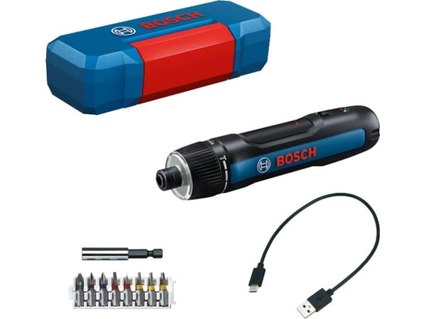 Bosch GO Professional, Rett drill, Sort, Blå, 396 RPM, 306 RPM, 2,5 Nm, 5 Nm