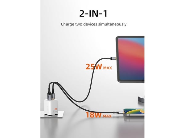 Cabletime GA45W, Sisätila, AC, 12 V, 3 A, Valkoinen