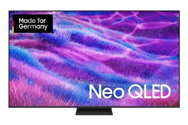Samsung GQ50QN80FAU, 127 cm (50"), 2160 x 3840 pikseliä, QLED, Älytelevisio, Wi-Fi, Hiili, Hopea