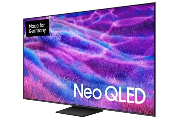 Samsung GQ50QN80FAU, 127 cm (50"), 2160 x 3840 piksler, QLED, Smart TV, Wi-Fi, Karbon, Sølv