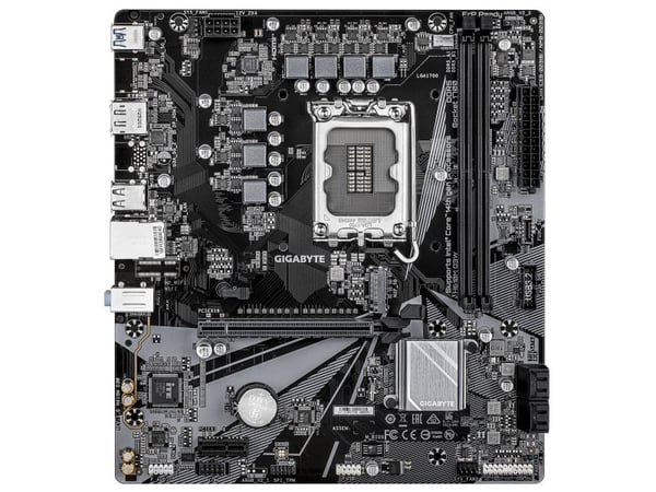 Gigabyte - Hovedkort - micro ATX - LGA1700-sokkel - USB 3.2 Gen 1 - innbygd grafikk (CPU kreves) - HD-lyd (8-kanalers)