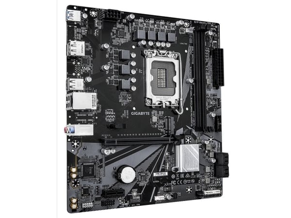 Gigabyte - Hovedkort - micro ATX - LGA1700-sokkel - USB 3.2 Gen 1 - innbygd grafikk (CPU kreves) - HD-lyd (8-kanalers)