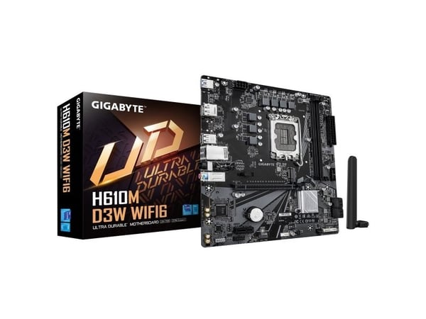 Gigabyte - Hovedkort - micro ATX - LGA1700-sokkel - USB 3.2 Gen 1 - innbygd grafikk (CPU kreves) - HD-lyd (8-kanalers)