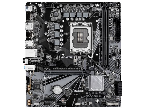 Gigabyte - Hovedkort - micro ATX - LGA1700-sokkel - USB 3.2 Gen 1 - innbygd grafikk (CPU kreves) - HD-lyd (8-kanalers)