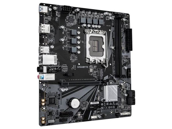 Gigabyte - Hovedkort - micro ATX - LGA1700-sokkel - USB 3.2 Gen 1 - innbygd grafikk (CPU kreves) - HD-lyd (8-kanalers)