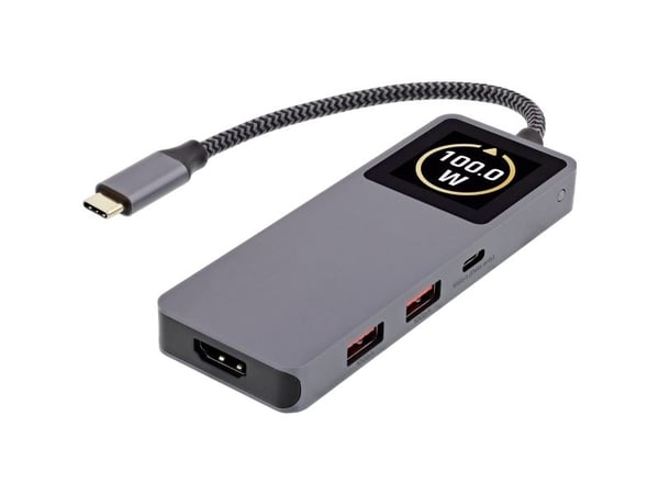 InLine 35392D, USB 3.2 Gen 2 (3.1 Gen 2) Type-C, HDMI, USB 3.2 Gen 2 (3.1 Gen 2) Type-A, USB 3.2 Gen 2 (3.1 Gen 2) Type-C, 10000 Mbit/s, 3840 x 216...