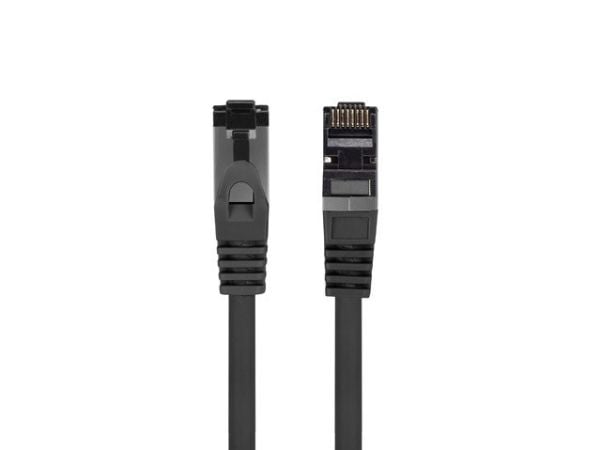 Lanberg Patchcord Lanberg S/FTP cat.8.1 0,5m LSZH CU fluke passed czarny