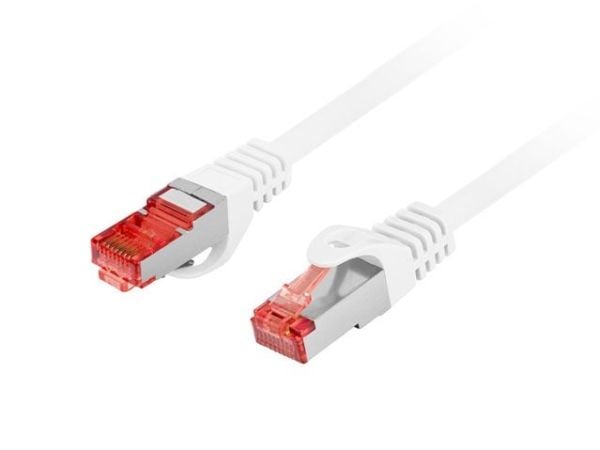 Lanberg PCF6-10CU-1500-W, 15 m, Cat6, S/FTP (S-STP), RJ-45, RJ-45, Hvit