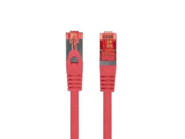 PATCHCORD CAT.6 S/FTP LSZH CU 2M PUNAINEN FLUKE LÄPÄISSYT LANBERG