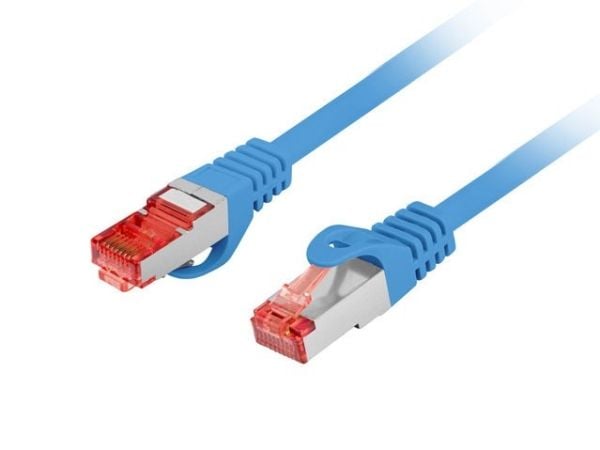 PATCHCORD CAT.6 S/FTP LSZH CU 10M SININEN FLUKE LÄPÄISSYT LANBERG