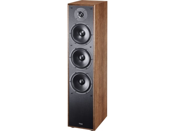 Magnat Monitor S70, 3-veis, Koblet med ledninger (ikke trådløs), 190 W, 19 - 38000 Hz, 8 O, Svart, Valnøtt