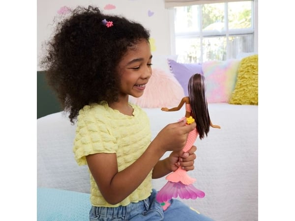 Barbie Blooming Magic Black Mermaid Doll