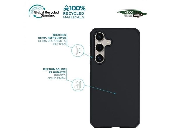Mobilis 066082, Etui, Samsung, Galaxy S25, S24, 15,8 cm (6.2"), Sort