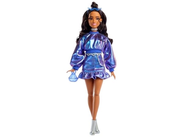 Barbie Deluxe Style Blue Sweater Latina Doll