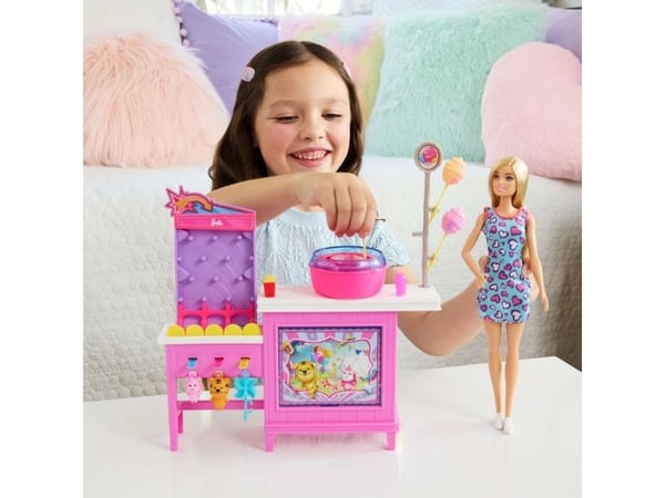 Barbie Mysteries Cotton Candy & Games Playset
