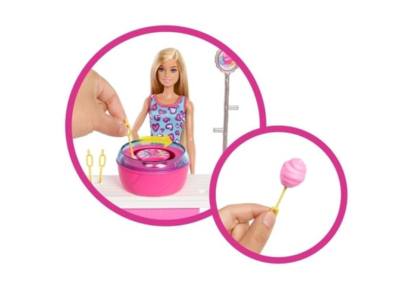 Barbie Mysteries Cotton Candy & Games Playset