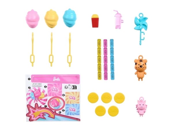 Barbie Mysteries Cotton Candy & Games Playset