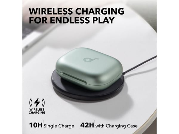 Anker Soundcore Aero Fit 2 langattomat Bluetooth-kuulokkeet vihreä