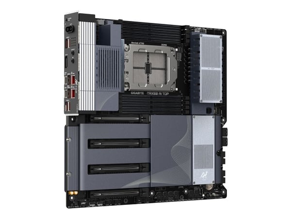 GIGABYTE TRX50 AI TOP-2B, AMD, Socket sTR5, AMD Ryzen Threadripper 7000 Series, AMD Ryzen Threadripper PRO 7000 WX-Series, Socket sTR5, DDR5-SDRAM,...