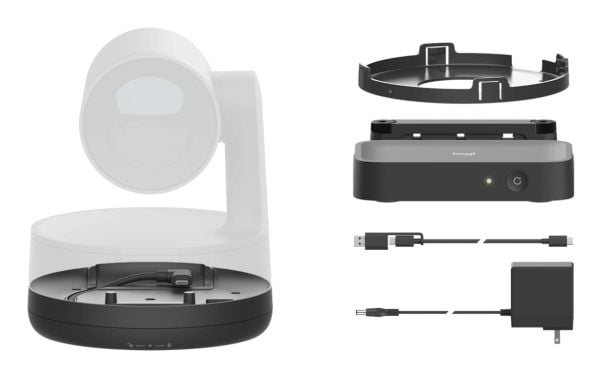 Logitech Rally Camera Extension Kit, Laajennuspakkaus, musta, Logitech Rally Camera, 221 mm, 240 mm, 110 mm