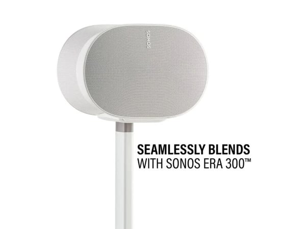 SANUS WSSE31, Lattia, Valkoinen, Lattia, Sonos Era 300, 276,9 mm, 1 kpl