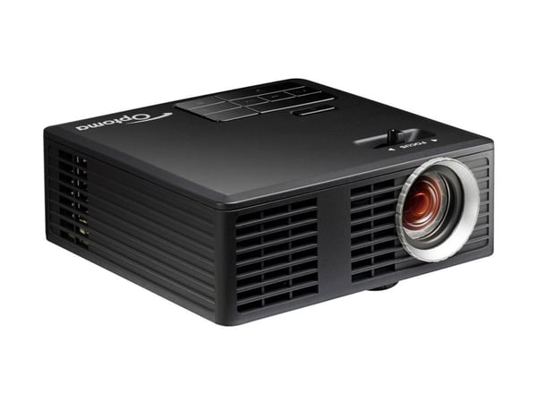 Optoma ML750i - DLP-projektori - LED - 3D - 700 lumenia - WXGA (1280 x 800) - 16:10 - 720p - valkoinen, harmaa