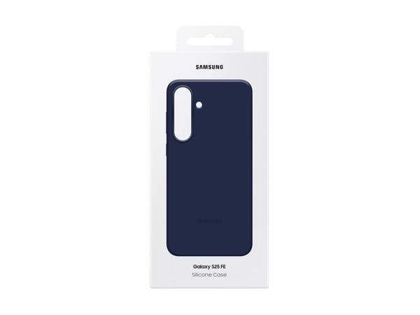 Samsung EF-PS731 - Baksidedeksel for mobiltelefon - silikon, termoplast-polyuretan (TPU), plastikk - mørk blå - for Galaxy S25 FE