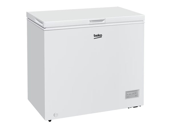 Beko CF200EWN - Kiste - bredde: 90.6 cm - dybde: 54.5 cm - høyde: 84.5 cm - 198 liter - Klasse E - hvit