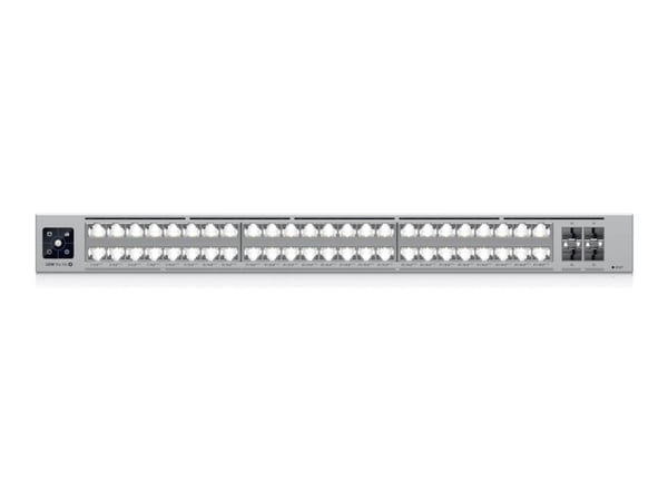 Ubiquiti UniFi Pro Max 48 PoE, Hallittu, L3, Gigabit Ethernet (10/100/1000), Power over Ethernet -tuki, Telineasennus, 1U