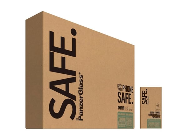 SAFE. by PanzerGlass - 2-i-1-pakke - baksidedeksel for mobiltelefon - polyethlen-tereftalat (PET), 100 % resirkulert termoplastisk polyuretan (TPU)...