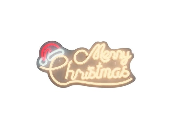 Merry Christmas LED skilt