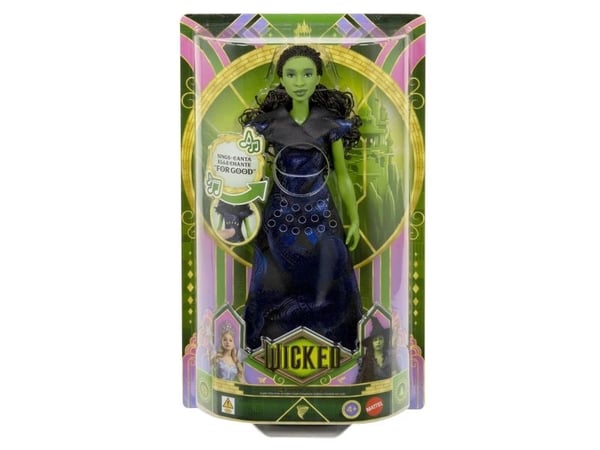 Wicked 2 sjungande Elphaba-docka