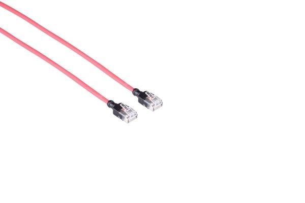 Mercodan 371924020, 2 m, Cat6a, U/UTP (UTP), RJ-45, RJ-45, Rød