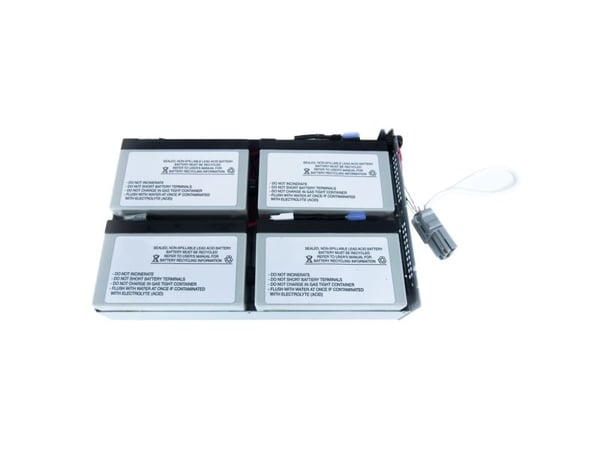 Origin Storage - UPS-batteri (tilsvarer: APC RBC132) - 1 x batteri - Sealed Lead Acid (SLA) - sølv - for P/N: SMC1500-2U, SMC1500-2UTW, SMC1500I-2U...