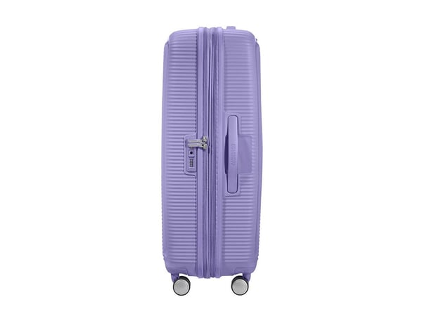 American Tourister Soundbox, Vagn, Hårt skal, lavendel, Stor, Polypropylen (PP), 4 hjul