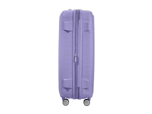American Tourister Soundbox, Vagn, Hårt skal, lavendel, Stor, Polypropylen (PP), 4 hjul