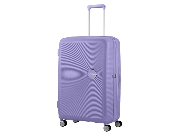 American Tourister Soundbox, Vagn, Hårt skal, lavendel, Stor, Polypropylen (PP), 4 hjul