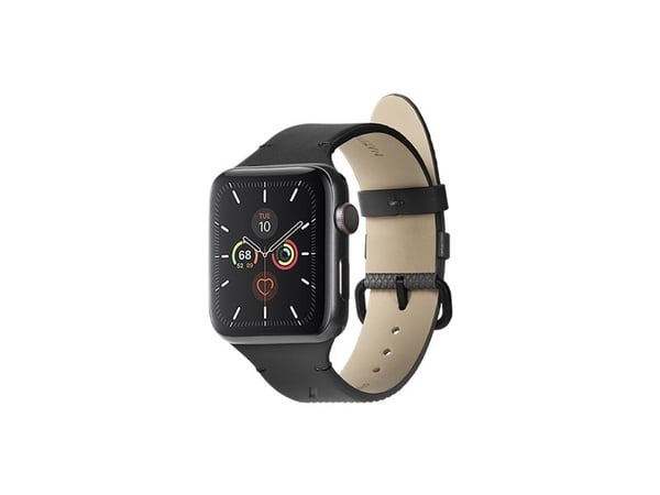 Native Union (Re)Classic, Klockarmband, Apple, Apple Watch (42mm / 44mm / 45mm), Läder, Återvunnen plast, Återvunnen polyester, Rostfritt stål, Ros...