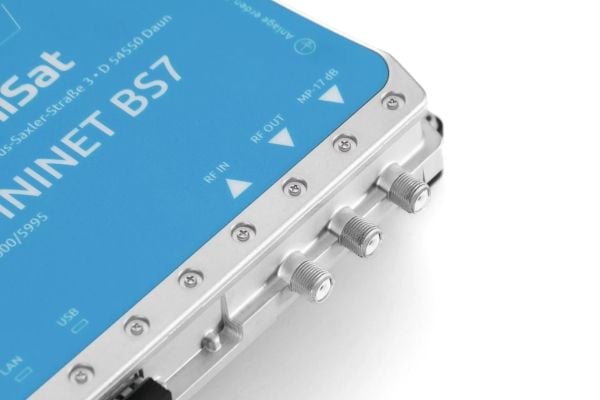TechniSat Techninet BS7, 950 - 2150 MHz, 75 O, 98 dBµV, 46 - 862 MHz, 45 dB, 16-QAM, 32-QAM, 64-QAM, 128-QAM, 256-QAM