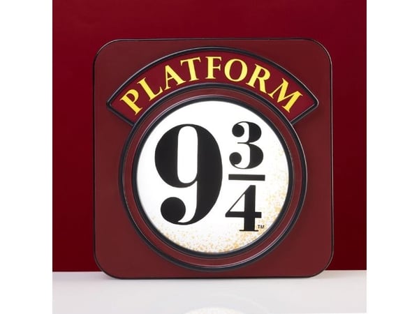 Numskull pöytävalaisin Harry Potter -rata 9 3/4 3D