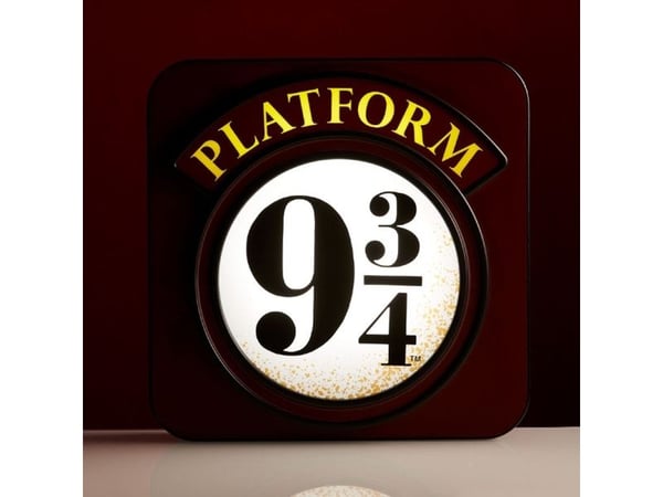 Numskull pöytävalaisin Harry Potter -rata 9 3/4 3D