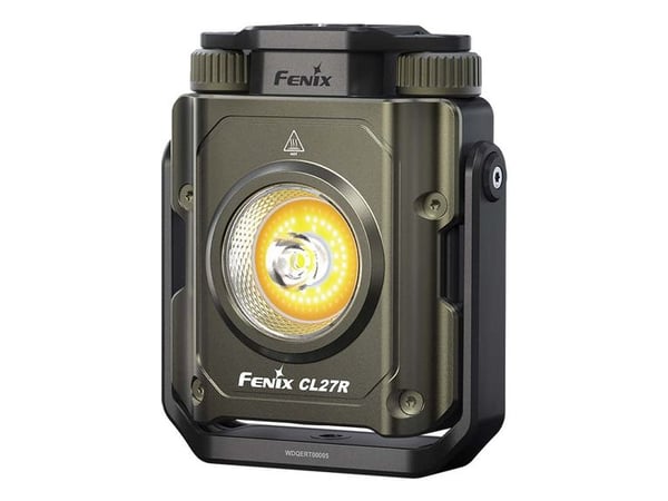 Fenix CL27R, Svart, Grön, Rotations-, Batterinivå, IP66, LED, 5700 K