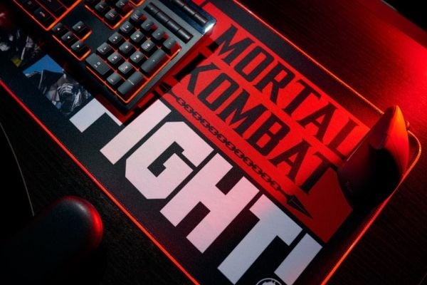 Numskull Games 154922, Sort, Flerfarget, Rød, Bilde, USB-strøm, Antiskliunderlag, Musematte til gaming