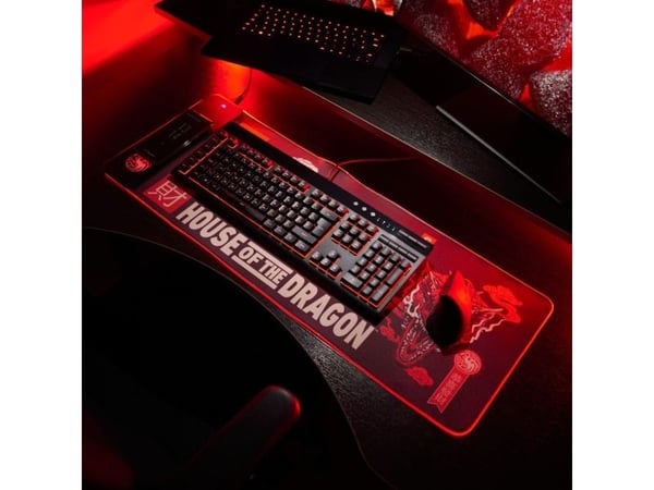 Numskull Games 154921, Sort, Flerfarget, Rød, Bilde, USB-strøm, Antiskliunderlag, Musematte til gaming