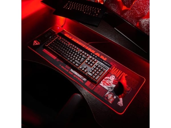 Numskull Games 154923, Sort, Flerfarget, Rød, Bilde, USB-strøm, Antiskliunderlag, Musematte til gaming
