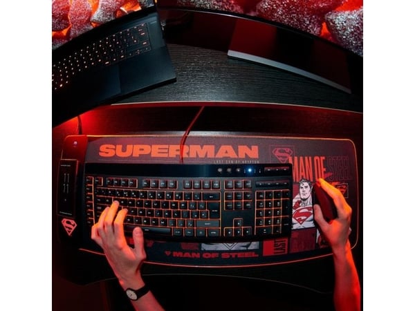 Numskull Games 154923, Sort, Flerfarget, Rød, Bilde, USB-strøm, Antiskliunderlag, Musematte til gaming